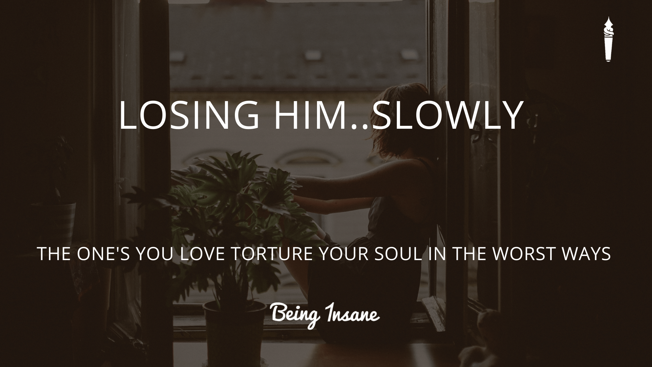 Losing him..slowly (A poem)